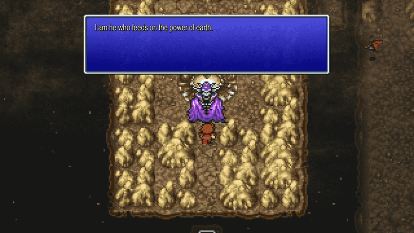 Lich, the Fiend of Earth, encounter in the Cavern of Earth