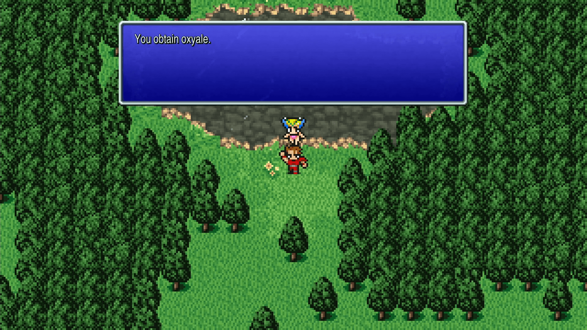 Pixel art of the Oxyale from Final Fantasy 1