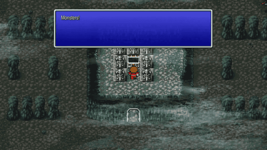 Four Piscodemons guarding the Crown in Marsh Cave