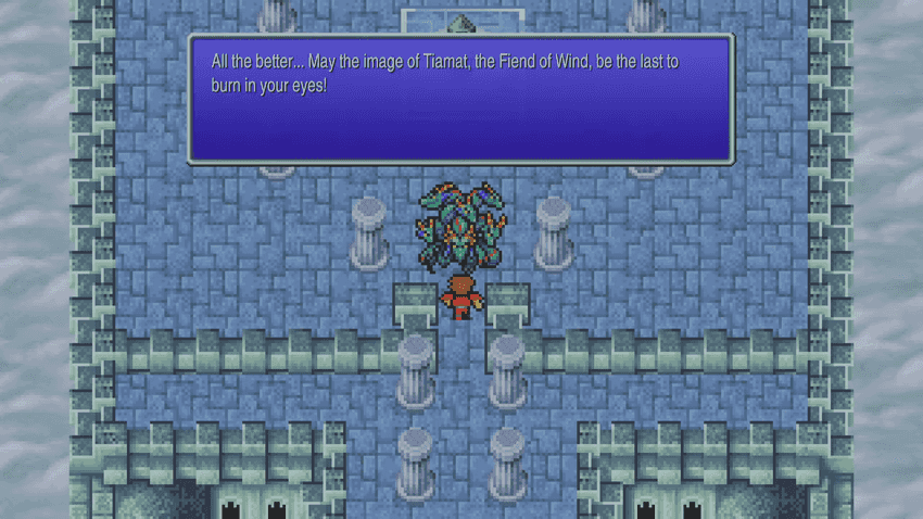 Tiamat encounter in the Flying Fortress